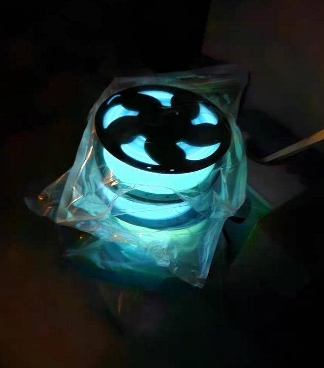 出售三绿SUNLU 3D打印PETG耗材，2卷，一卷透明红色